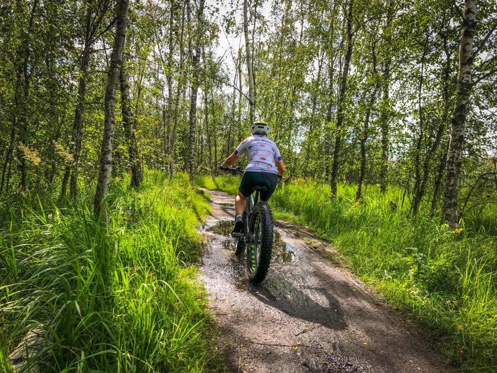maastopyöräily ja tekniikka